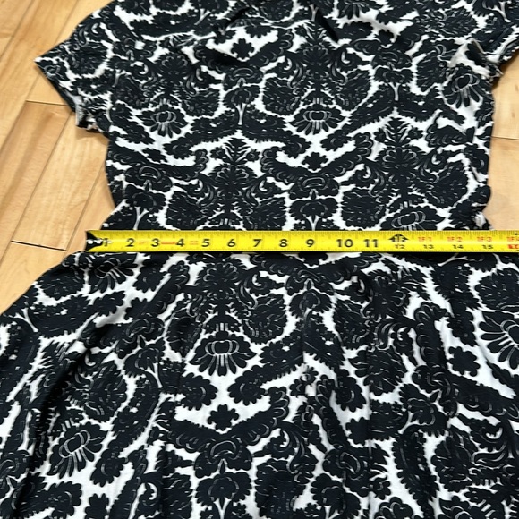 Closet Fit & Flare Damask Dress - Picture 7 of 8